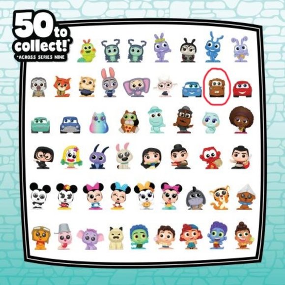 Disney Doorables Series 9: Mater (RARE) from Cars - Picture 3 of 3